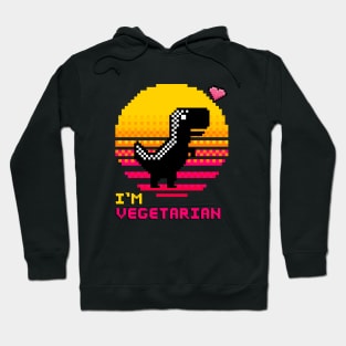 Vegetarian T Rex Hoodie